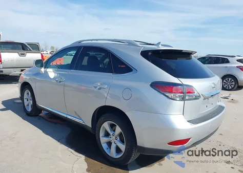 2013 Lexus Rx 350 z USA, uszkodzony, nr VIN 2T2BK1BA9DC163333